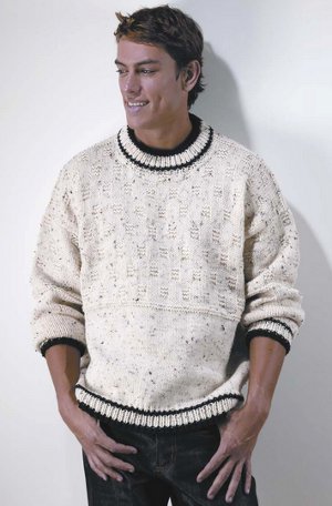 Men's Cable Sweater Knitting Pattern Free