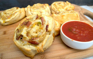 Bacon and Potato Breakfast Rolls