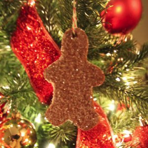 Glittery Gingerbread Man