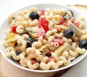 Easy Italian Pasta and Veggie Salad