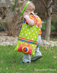 Toddler Tote Bag Pattern