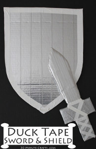 Duct Tape Sword and Shield