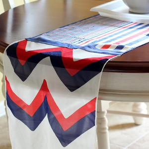 No-Sew Memorial Day Table Runner No-Sew Memorial Day Table Runner
