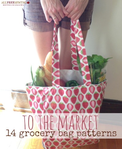 To the Market: 14 Grocery Bag Pattern Ideas | 0
