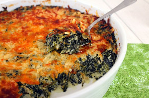 Popeye's Creamed Spinach Casserole