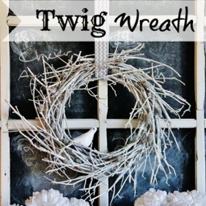 Winter Wonder Twig Wreath