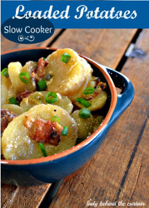 Slow Cooker Loaded Potatoes for a Crowd