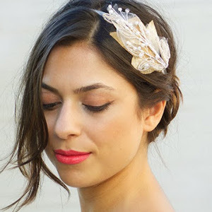 Embellished Foliage Diy Wedding Headpiece Allfreediyweddings Com