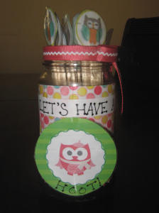 Let's Have a Hoot Boredom Buster Jar