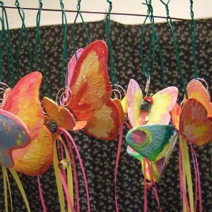 Papier Mache Butterflies Papier Mache Butterflies