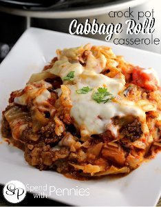 Old-Fashioned Cabbage Roll Casserole Old-Fashioned Cabbage Roll Casserole