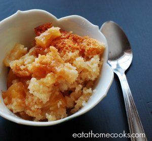 Warm Pineapple Upside Down Cake