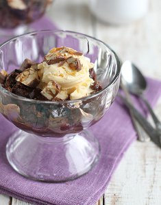 Triple Chocolate-Peanut Butter Pudding Cake