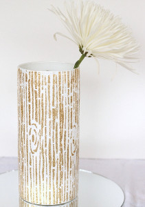 Country Chic Centerpiece Vase