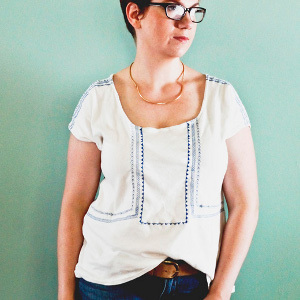 How to Embroider a Tee How to Embroider a Tee