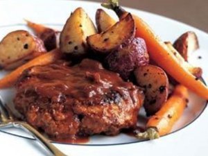 Slow Cooker Salisbury Steak with Mushroom Sauce