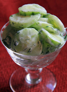 Old-Fashioned Cucumber Salad