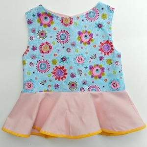 girls peplum top