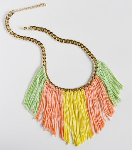 Fancy and Fringed DIY Necklace