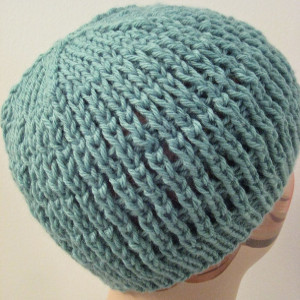 Slip-Stitch Mesh Hat