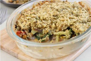 Vegetable Crumble Casserole