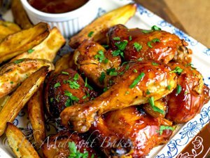 Slow Cooker Fruity BBQ Chicken