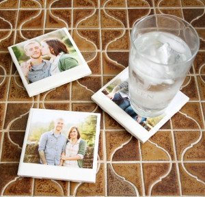Hipster Polaroid DIY Coasters