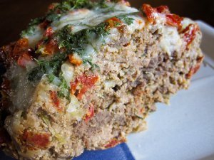 Sun-Dried Tomato Italian Meatloaf