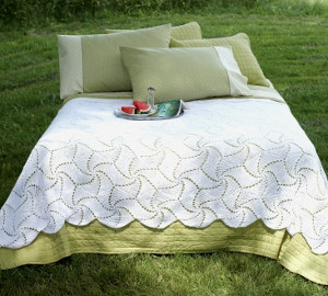 Pinwheel Crochet Bedspread Pattern