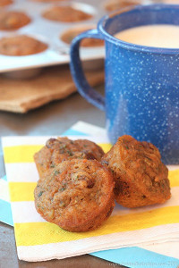 Carrot Zucchini Mini Muffins