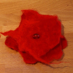 Festive Felt Brooch
