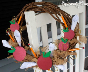 Back to School Wreath