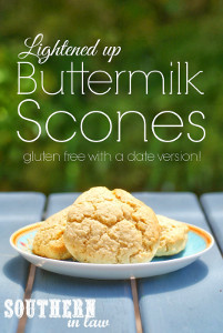 Lightened-Up Buttermilk Scones