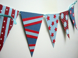 Patriotic 4th of July Banner