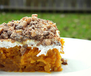 Better Than Sex Pumpkin Cake