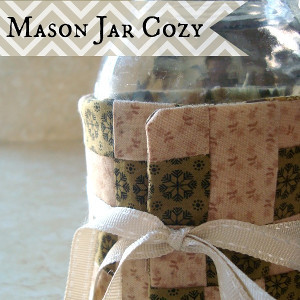 Daring Mason Jar Cozy