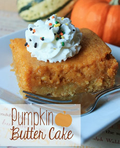 Decadent Pumpkin Butter Cake