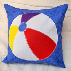 Summer Fun Beach Ball Pillow Allfreesewing Com
