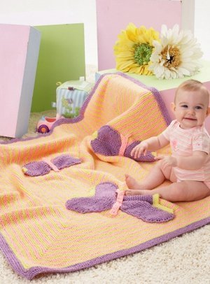 Baby's Butterfly Blanket