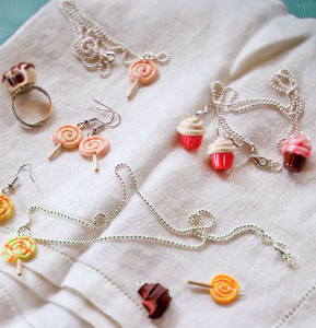 Cute Candy Charm DIY Jewelry