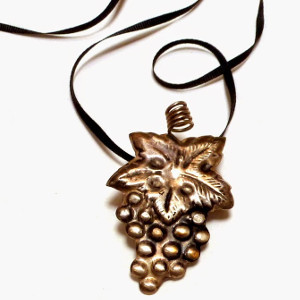 Antique Napkin Ring Necklace Antique Napkin Ring Necklace