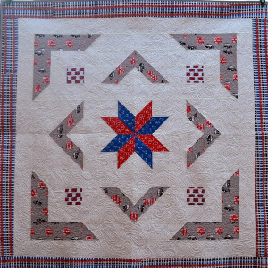Red White and Blue Quilt