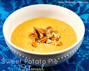 Sweet Potato Pie Oatmeal