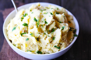 Hummus Mashed Potatoes