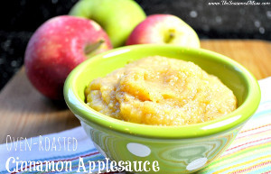Oven-Roasted Applesauce