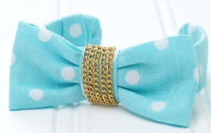 Pretty Polka Dot Bow Bracelet