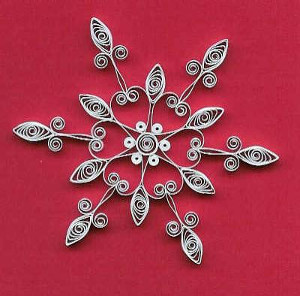 Quilled Snowflake Patterns