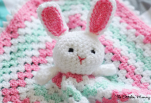 Little Bunny Lovey Blanket