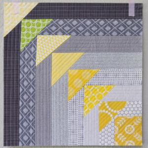 Teeny Tiny Triangles Quilt Block