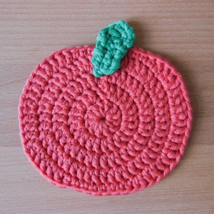 Pumpkin Crochet Coasters Pumpkin Crochet Coasters